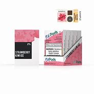 Ziip Pod Pack - Strawberry Kiwi Ice 3/PK (Special Nic Blend)[Ontario Stamp]